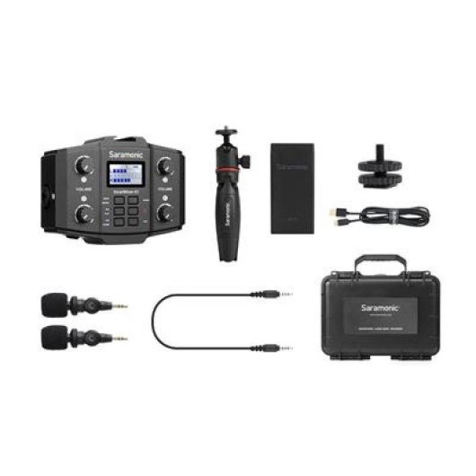 Microphone Saramonic SmartMixer 4 canaux avec mixeur et enregistreur