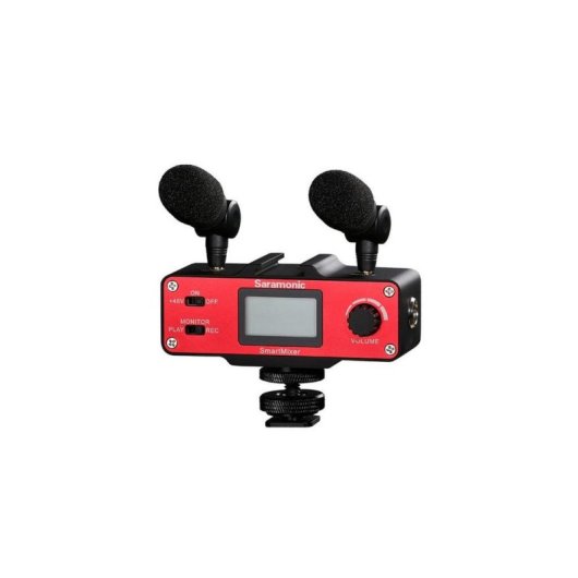 Microphone Saramonic SmartMixer 4 canaux avec mixeur et enregistreur