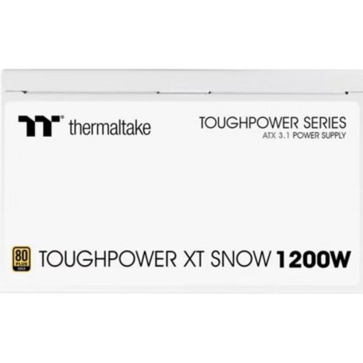 Fuente de alimentación Thermaltake Toughpower XT 1200W 80+ Gold modular blanca