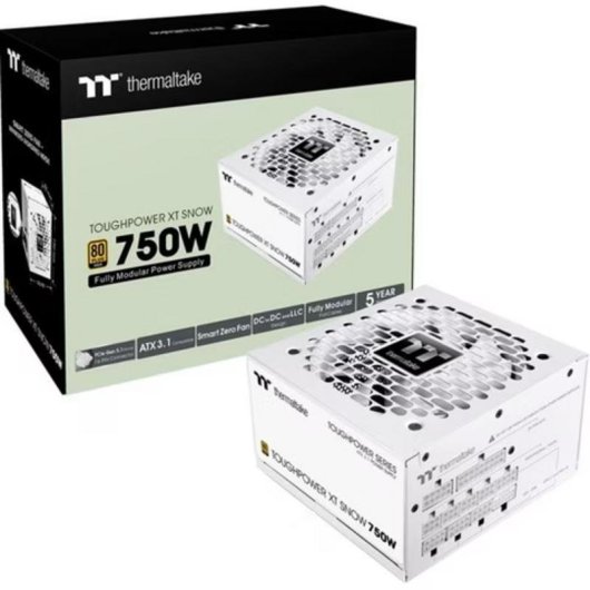 Netzteil Thermaltake Toughpower XT Snow 750W 80+ Gold modular