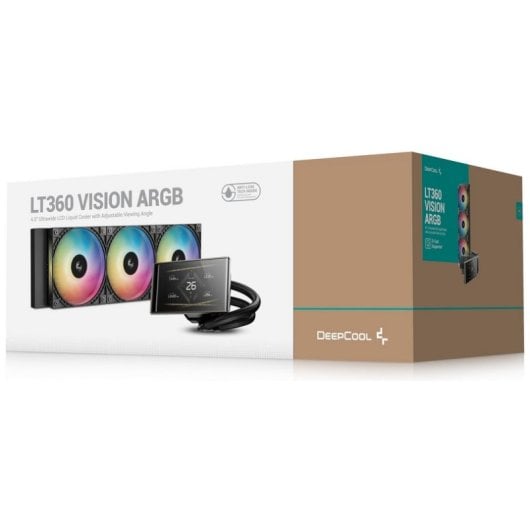 Refrigerazione Liquida Deepcool LT360 VISION ARGB 360mm 3 Ventole ARGB