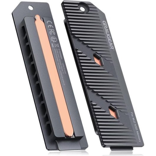 Refrigeración líquida Graugear G-PS5HS05+ M.2 1 Ventilador para SSD