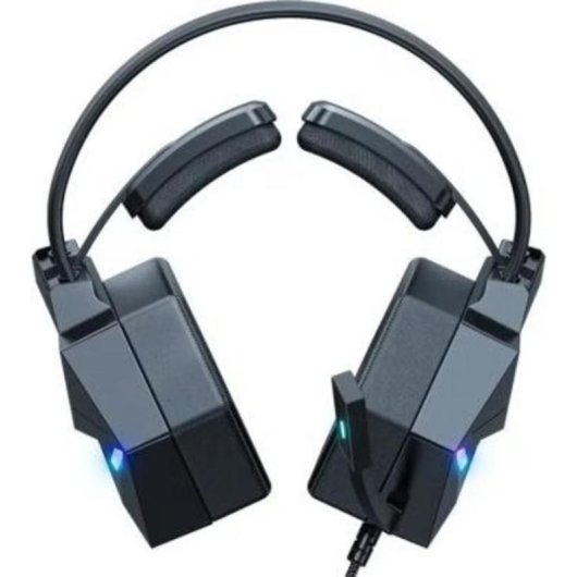 Auriculares Onikuma X20 con cable USB y micrófono para gaming, negros