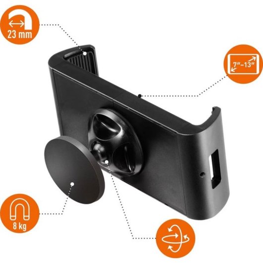 Supporto per tablet Durable Nero