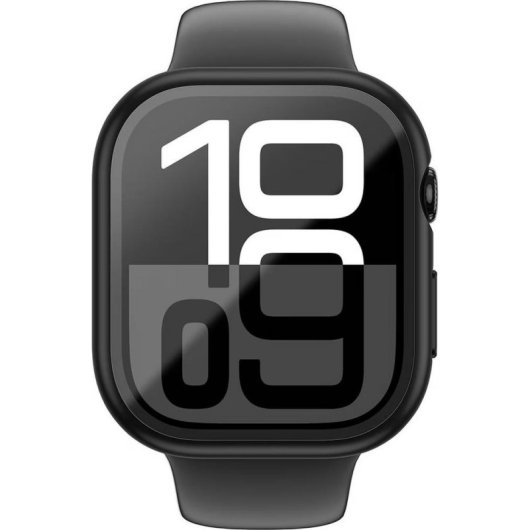 Schutzhülle Amazingthing Apple Watch Series 10 46mm/42mm Polycarbonat Schwarz