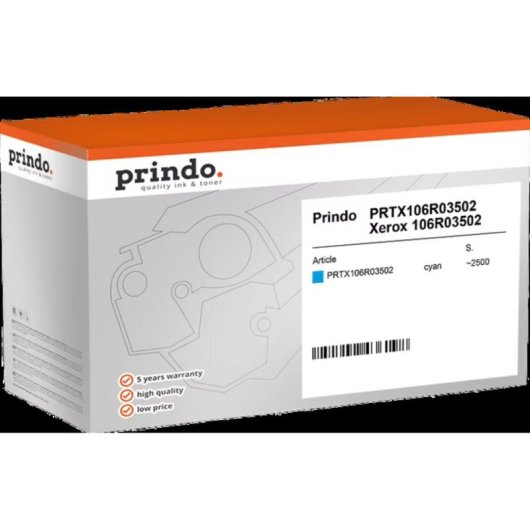 Toner Prindo MC55675 Cyan Xerox 2500 pagine