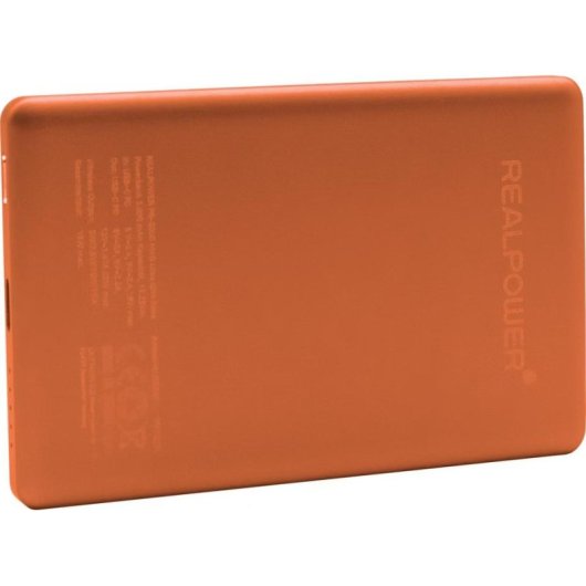 Powerbank RealPower PB-5000 MAG 5000 mAh MagSafe Orange
