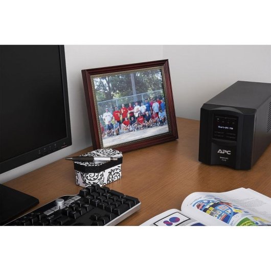Sai APC 750VA Blei-Säure Batterie 15 Minuten SmartConnect LCD