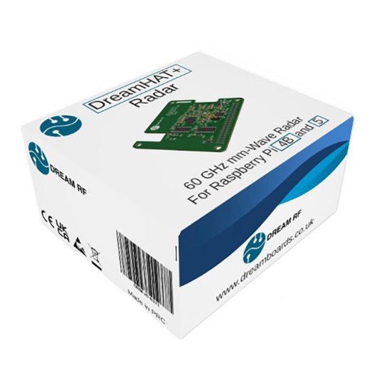 Modulo di estensione radar DreamBoards DreamHAT+ 60 GHz per Raspberry Pi 4/5