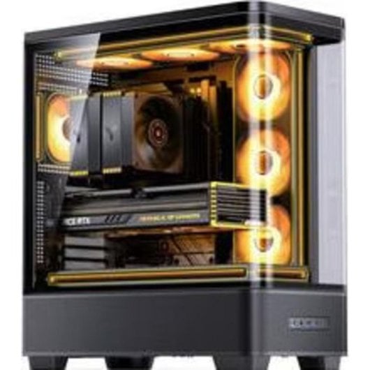 Case PC Jonsbo TK-5 Black Midi Tower Vetro ATX