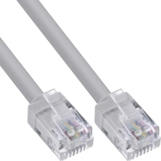 Modulares Rundkabel InLine 18741 RJ12 6P6C