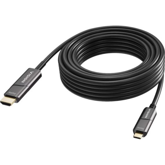 Câble Adaptateur USB-C vers HDMI Vision TC 15MUSBCHDMI+/BL 15 m 4K 60 Hz