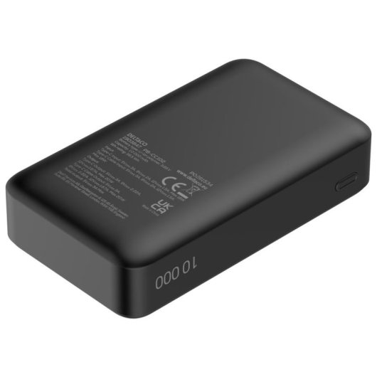 Powerbank Deltaco PB-CC102 10000 mAh USB-C 20W Schwarz