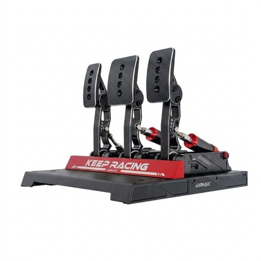 Pedaleira Simagic P1000 hidráulica 3 pedais alumínio