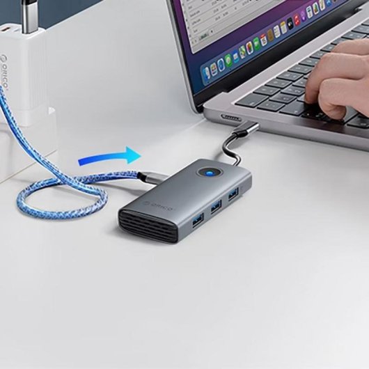 USB-C Hub Orico PW11-5P 5 Ports HDMI 4K 60W PD USB 3.0