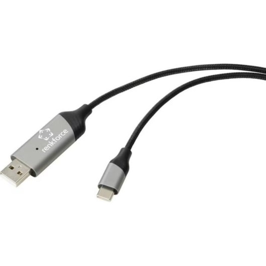 Cavo USB-C Renkforce RF-7116126 2 m Schermato Rame