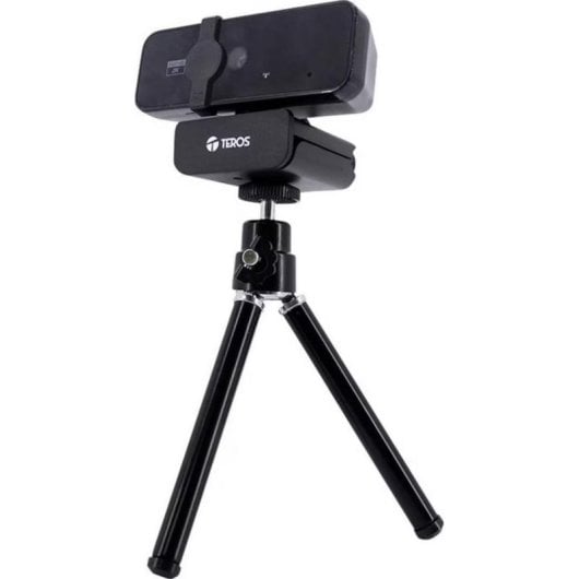 Webcam Teroson TE-9072 QHD 2 Mpx con anello LED e autofocus