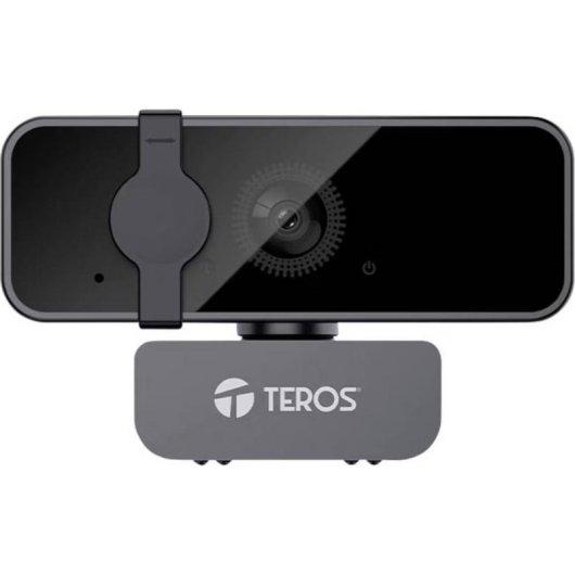 Webcam Teroson TE-9072 QHD 2 Mpx con anello LED e autofocus