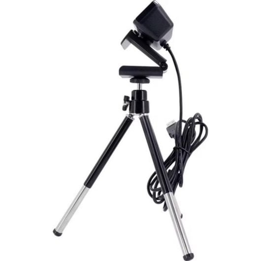 Webcam Teroson TE-9072 QHD 2 Mpx con anello LED e autofocus