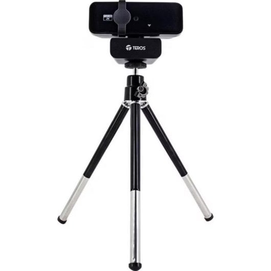 Webcam Teroson TE-9072 QHD 2 Mpx con anello LED e autofocus