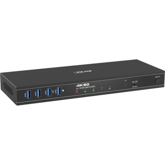 Conmutador KVM Aten InLine 57885J 4 puertos DisplayPort 4K 60Hz
