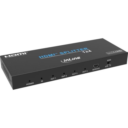 HDMI Splitter C2G InLine 1x4 4K UHD 60Hz