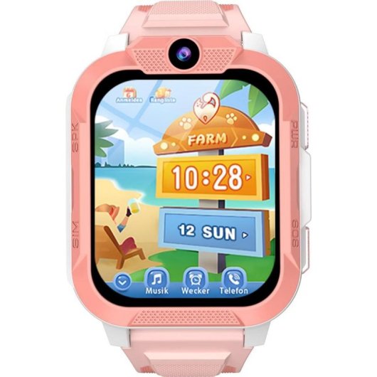 Blackview Z40 pro pink 4G GPS 1,85" LCD Rosa Silicone IP68