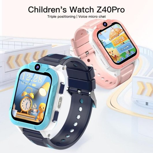 Blackview Z40 pro pink 4G GPS 1,85" LCD Rosa Silicone IP68
