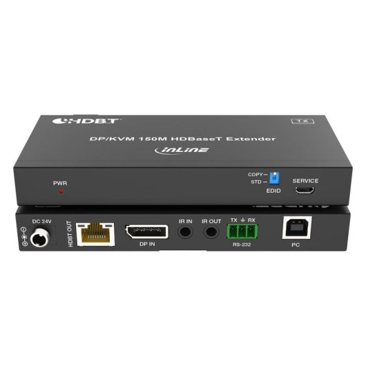 Extensor KVM Aten InLine 57885N DisplayPort 4K 150m