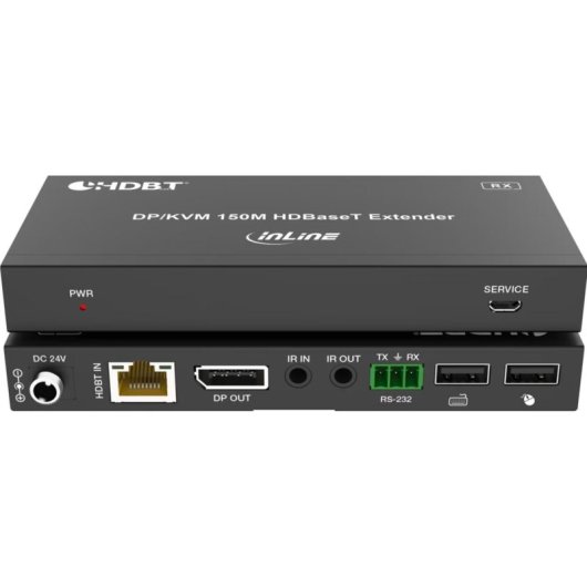 Extensor KVM Aten InLine 57885N DisplayPort 4K 150m