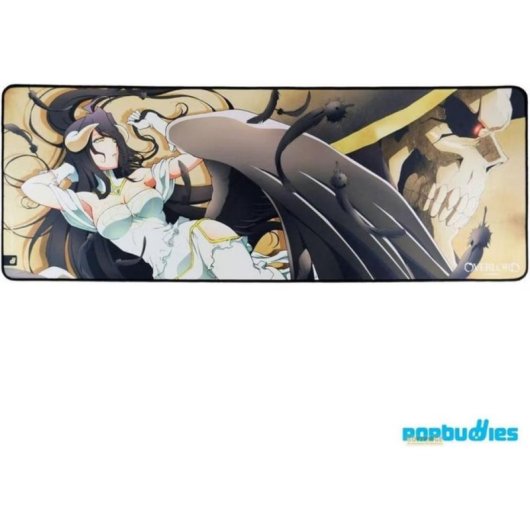 Mauspad POPbuddies Overlord XXL Albedo und Ainz Rutschfeste Gummibasis