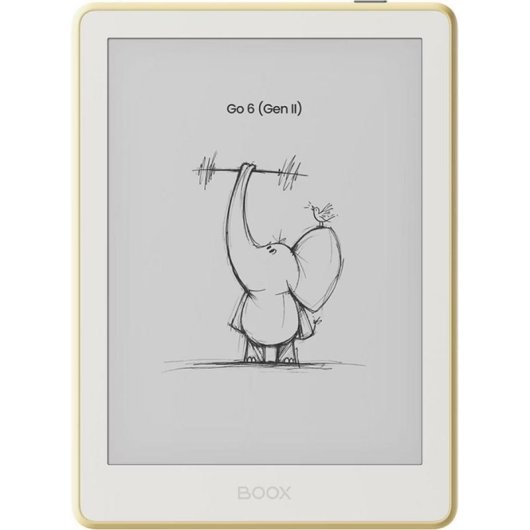 Livre Électronique BOOX Go 6 Gen II Bluetooth USB-C 6" 32GB Beige