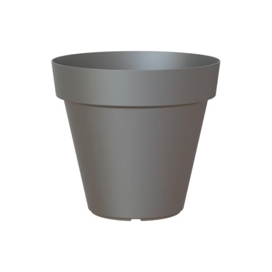 Macetero Artevasi Capri Rond 40x40x34,7 cm Anthracite 28,3 L Résistant UV