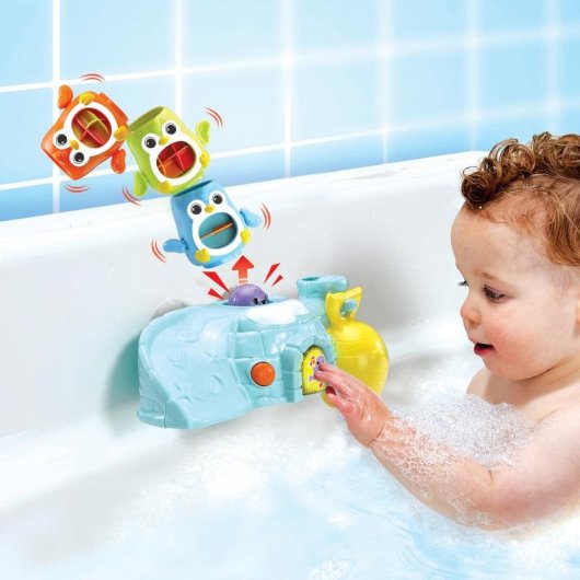 Juguete de baño VTech 1,2,3 Empilo Penguins interactivo apilable musical