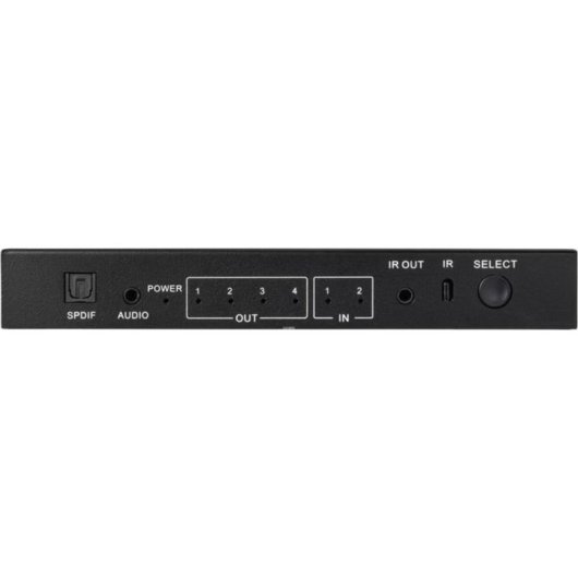 Commutatore HDMI 4K 60Hz 2x4 SpeaKa Professional con Telecomando
