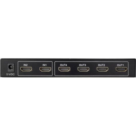 Commutatore HDMI 4K 60Hz 2x4 SpeaKa Professional con Telecomando