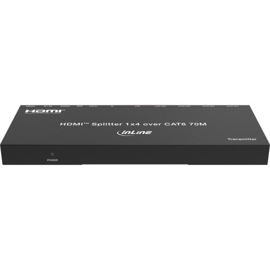 Commutateur vidéo Eaton InLine 57886B 4 sorties 4K@30Hz HDMI RJ45