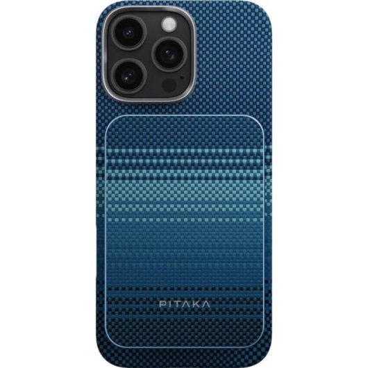 Powerbank Pitaka Fibra de Aramida Qi2 MagSafe 5000 mAh 20W Azul