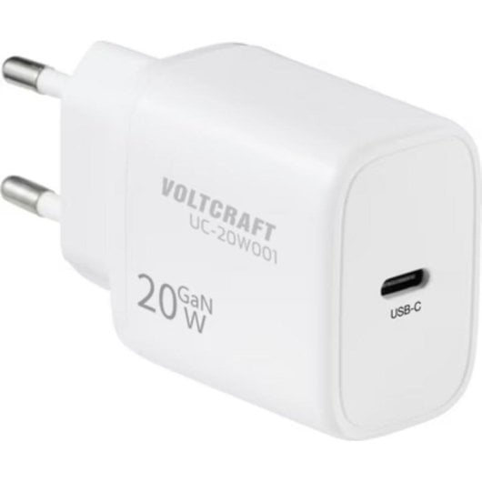 USB-C Ladegerät Voltcraft UC-20W001 20W GaN Power Delivery 3.0