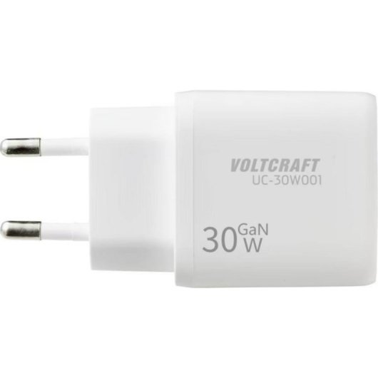 Chargeur USB Voltcraft VC-17942310 GaN 30 W 2 ports charge rapide