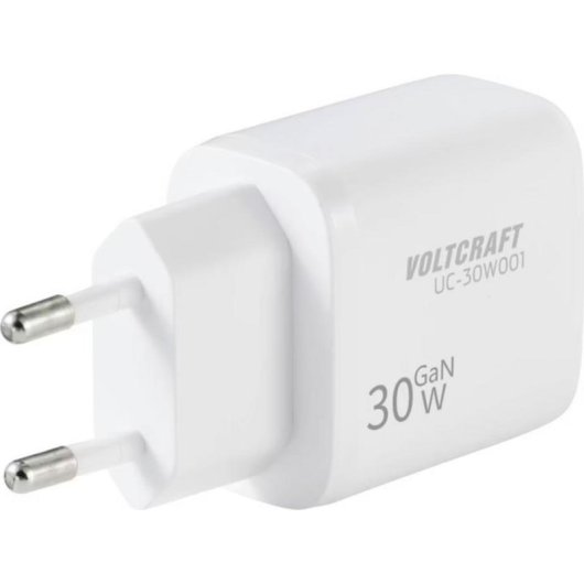 Chargeur USB Voltcraft VC-17942310 GaN 30 W 2 ports charge rapide