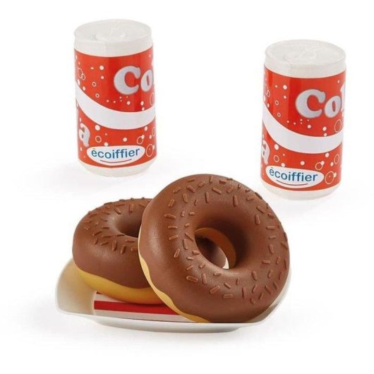 Jeu de rôle Ecoiffier Hot Dog Playset avec 25 accessoires multicolores