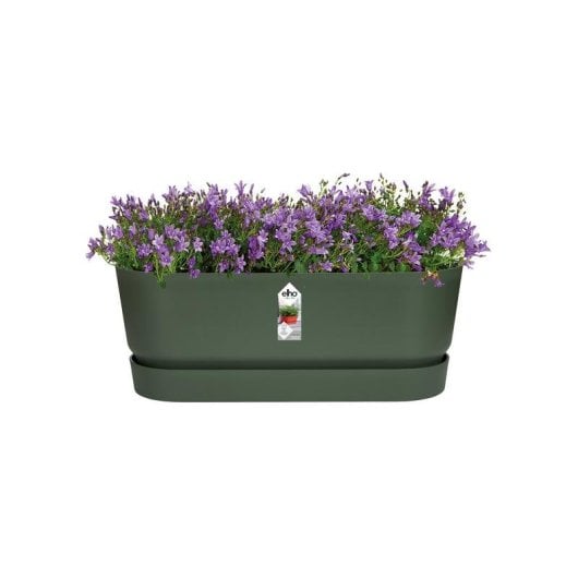 Fioriera Elho Greenville Ovale 49 cm Plastica Riciclata Verde Foglia