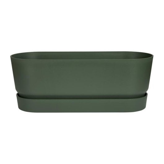 Fioriera Elho Greenville Ovale 49 cm Plastica Riciclata Verde Foglia