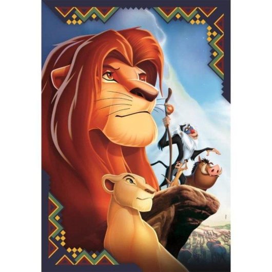 Puzzle Clementoni 25052 El Rey León 104 piezas resistente 38 x 27 cm