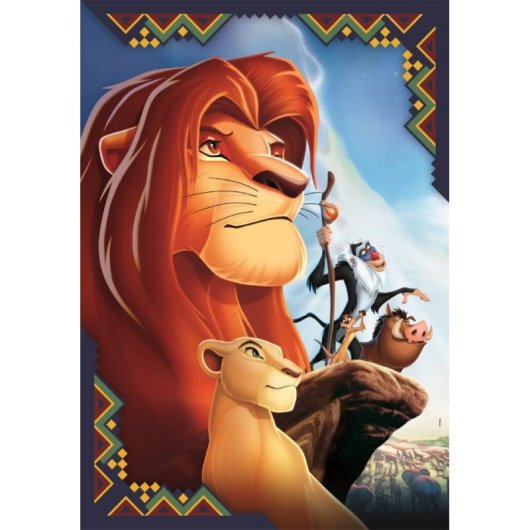 Puzzle Clementoni 25052 El Rey León 104 piezas resistente 38 x 27 cm