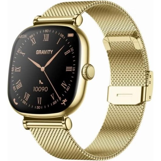 Gravity GT32-2 Bluetooth 1,7" Oro Talla Única IP68 Pulsómetro Monitor Sueño