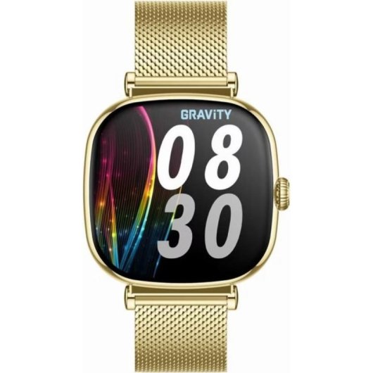 Gravity GT32-2 Bluetooth 1,7" Oro Talla Única IP68 Pulsómetro Monitor Sueño