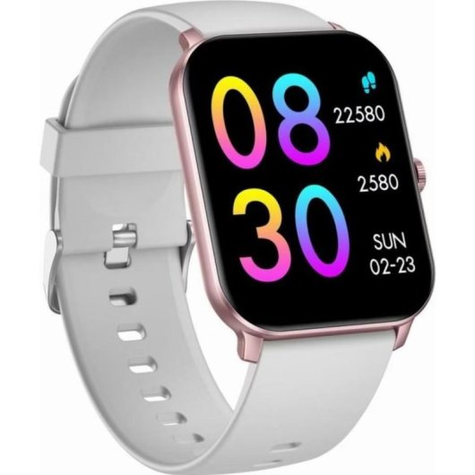 Gravity GT36-2 Bluetooth GPS 45mm Roségold Correa Gris IP68