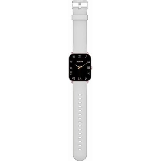 Gravity GT36-2 Bluetooth GPS 45mm Roségold Correa Gris IP68